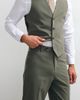 ASOS DESIGN ASOS DESIGN relaxed tapered fit suit pants in olive green - 2