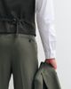 ASOS DESIGN ASOS DESIGN relaxed tapered fit suit pants in olive green - 4