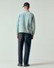 ASOS DESIGN ASOS DESIGN relaxed tapered jeans in dark wash blue with pleats - 3