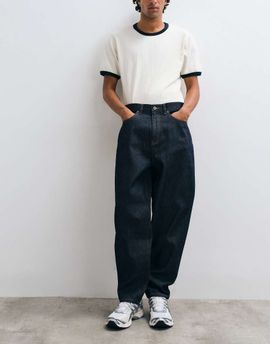 ASOS DESIGN ASOS DESIGN relaxed tapered jeans in raw indigo-Blue