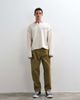 ASOS DESIGN ASOS DESIGN relaxed tapered pants with belt and pleats in olive-Green - 1