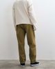 ASOS DESIGN ASOS DESIGN relaxed tapered pants with belt and pleats in olive-Green - 4