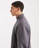 ASOS DESIGN ASOS DESIGN relaxed track jacket with piping in charcoal-Gray - 4