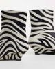 ASOS DESIGN ASOS DESIGN Renata hair on real leather wedge smart ankle boots in zebra print-Multi - 2
