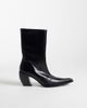 ASOS DESIGN ASOS DESIGN Renzo real leather extreme western boots in black - 1