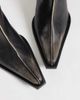ASOS DESIGN ASOS DESIGN Renzo real leather extreme western boots in distressed black - 2