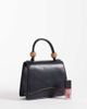 ASOS DESIGN ASOS DESIGN resin ball top handle crossbody bag with detachable strap in black - 2