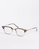 ASOS DESIGN ASOS DESIGN retro glasses in tortoise with clear lenses-Brown - 1