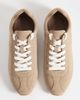 ASOS DESIGN ASOS DESIGN retro lace-up sneakers in taupe suede mix-Neutral - 2