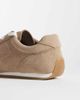ASOS DESIGN ASOS DESIGN retro lace-up sneakers in taupe suede mix-Neutral - 4