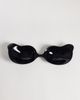 ASOS DESIGN ASOS DESIGN reusable silicone stick on bra with front fastening in black - 3