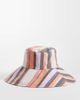 ASOS DESIGN ASOS DESIGN reversible canvas hat in multi stripes - 1