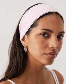 ASOS DESIGN ASOS DESIGN Reversible jersey headband in pink