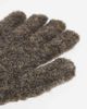 ASOS DESIGN ASOS DESIGN rib knit boucle gloves in gray - 2