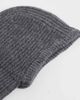 ASOS DESIGN ASOS DESIGN rib knit hood in gray - 2