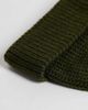 ASOS DESIGN ASOS DESIGN rib knit mini fisherman beanie in khaki green - 2