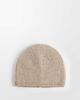 ASOS DESIGN ASOS DESIGN ribbed beanie in oatmeal-NEUTRAL - 1