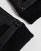 ASOS DESIGN ASOS DESIGN ribbed cuff leather gloves in black - 3