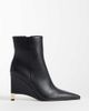 ASOS DESIGN ASOS DESIGN Rin wedge ankle boots in black - 1