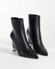 ASOS DESIGN ASOS DESIGN Rin wedge ankle boots in black - 2