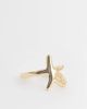 ASOS DESIGN ASOS DESIGN ring with mini starfish design in gold tone - 1