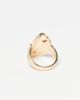 ASOS DESIGN ASOS DESIGN ring with purple faux-stone setting in gold tone - 2