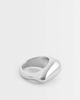 ASOS DESIGN ASOS DESIGN ring with round shape design in silver tone - 1