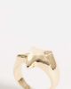 ASOS DESIGN ASOS DESIGN ring with star design in molten gold tone - 2