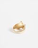ASOS DESIGN ASOS DESIGN ring with star design in molten gold tone - 3