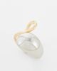 ASOS DESIGN ASOS DESIGN ring with wraparound design in mixed metal-Multi - 2