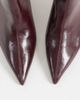 ASOS DESIGN ASOS DESIGN Rivelle cone heel ankle boots in burgundy-Red - 3