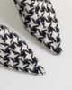 ASOS DESIGN ASOS DESIGN Rivelle cone heel ankle boots in houndstooth-Multi - 3