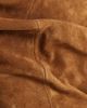 ASOS DESIGN ASOS DESIGN Riven premium suede wedge slouch boots in rust-Brown - 3
