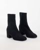 ASOS DESIGN ASOS DESIGN Ronan block heel ankle boots in black suedette - 1