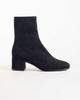ASOS DESIGN ASOS DESIGN Ronan block heel ankle boots in black suedette - 3
