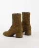 ASOS DESIGN ASOS DESIGN Ronan block heel ankle boots in olive suedette-Green - 3