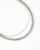 ASOS DESIGN ASOS DESIGN rope and chunky chain 2 pack necklace in silver - 2