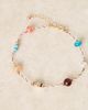 ASOS DESIGN ASOS DESIGN rope anklet with bead and eye in gold tone - 3