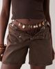 ASOS DESIGN ASOS DESIGN rope belt with charms in black - 1