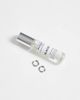 ASOS DESIGN ASOS DESIGN rope textured hoop earrings in burnished silver - 2
