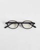 ASOS DESIGN ASOS DESIGN round sunglasses in brown with clear blue-light lenses - 3