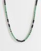 ASOS DESIGN ASOS DESIGN rounded bead and spacer necklace in green - 1