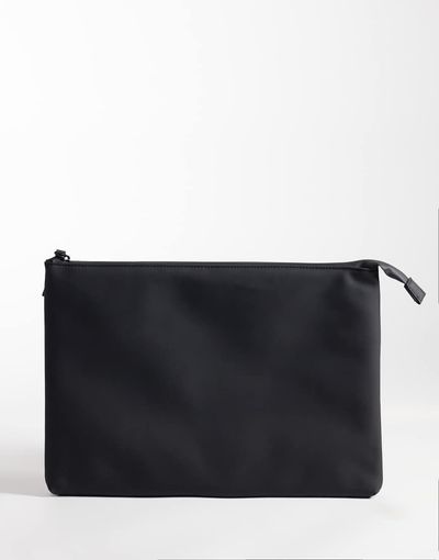 ASOS DESIGN ASOS DESIGN rubberized laptop case in black