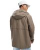 ASOS DESIGN ASOS DESIGN rubberized rain jacket in mushroom-Brown - 3