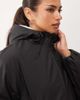 ASOS DESIGN ASOS DESIGN rubberized shower resistant bomber jacket in black - 3