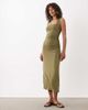 ASOS DESIGN ASOS DESIGN ruched midaxi day dress in green - 2
