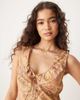 ASOS DESIGN ASOS DESIGN ruched neck mini dress in washed paisley-Multi - 3
