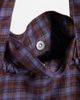 ASOS DESIGN ASOS DESIGN ruched pocket tote bag in purple & blue plaid-Multi - 3