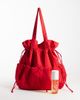 ASOS DESIGN ASOS DESIGN ruched pocket tote in red - 2