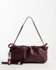 ASOS DESIGN ASOS DESIGN ruched shoulder bag in burgundy-Red - 2
